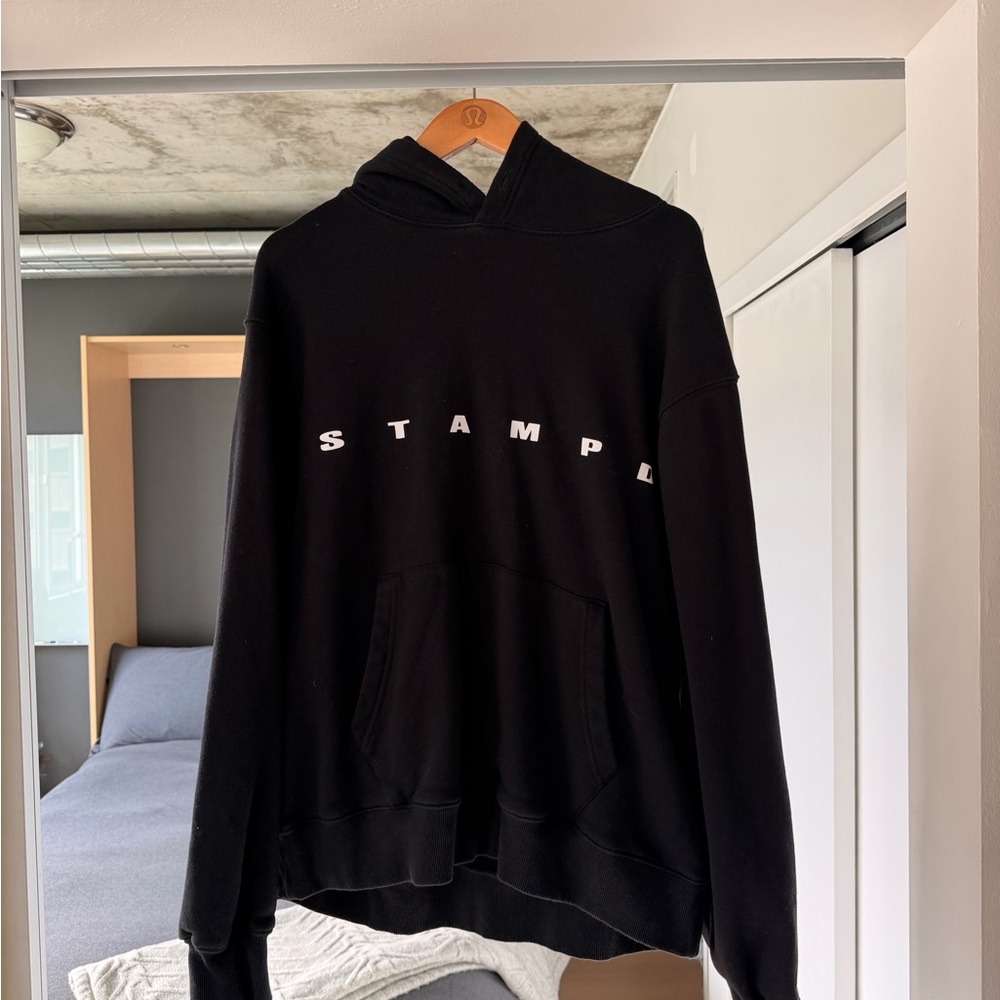 STAMPD Black Hoodie Sweater for Men